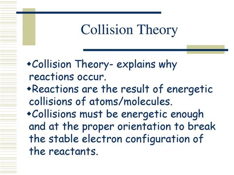 Collision Theory Ppt Download