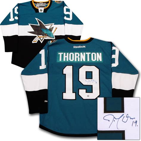 Joe Thornton Autographed San Jose Sharks 2015 NHL Stadium Series Jersey