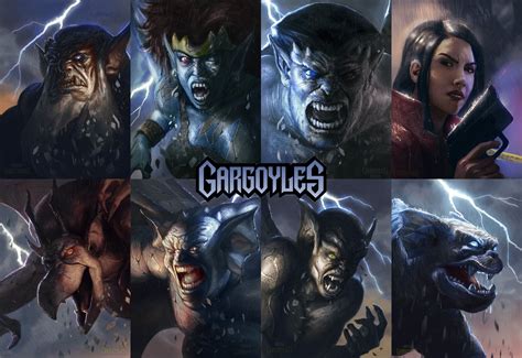 Gargoyles Wallpaper Hd By Beakirby Gargoyles Tv Show Gargoyles