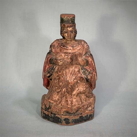 Sold Price Antique Italian Carved Wood Santos Figure January 3 0120