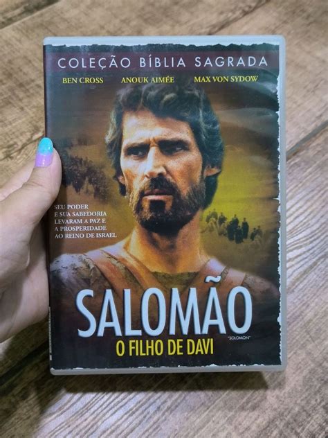 Dvd Salom O O Filho De Davi Cole O B Blia Sagrada Filme E S Rie