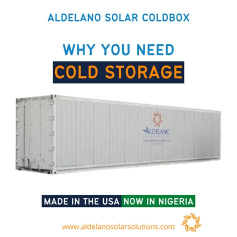 Why Every Business Needs Aldelano's Cold Storage Solutions - Aldelano