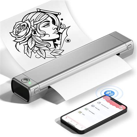 Amazon Phomemo Portable Printers Wireless For Travel M08F Tattoo