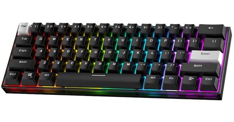 FANTECH MAXFIT61 MK857 FROST WIRELESS W 3 Modes Connection RGB 60