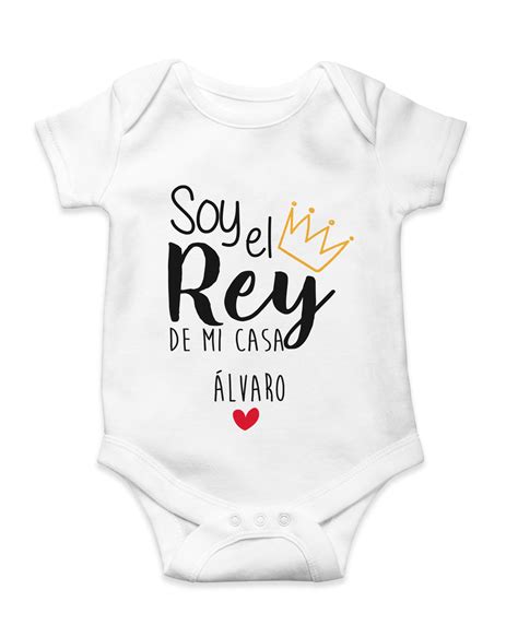 Body Bebé Soy El Rey De La Casa Regalo Personalizado