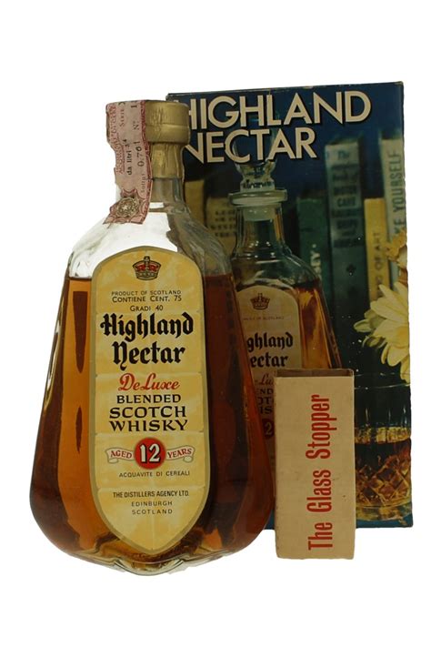 HIGHLAND NECTAR 12 Years Old 70 S 75cl 40 THE DISTILLERY AGENCY