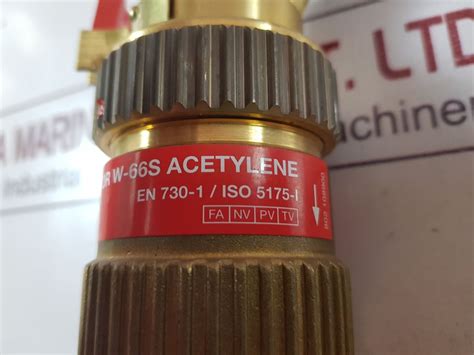 UNITOR 183970 FLASHBACK ARRESTOR W 66S ACETYLENE Aeliya Marine