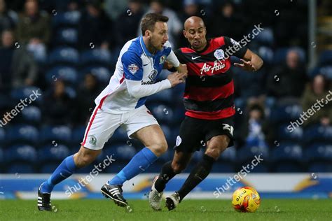 Blackburn Rovers Chris Brown Queens Park Editorial Stock Photo Stock