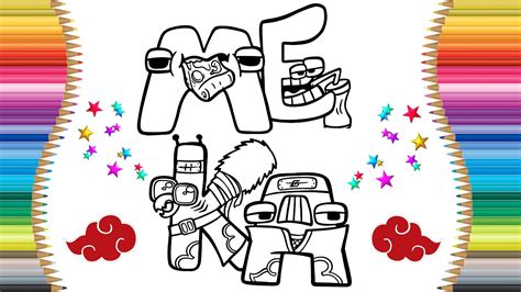 Alphabet Lore Transformation Coloring Pages How To Color Alphabet