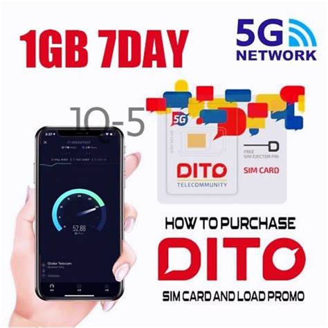 Special Number DITO Telecommunication New 5G LTE TRICUT SIM CARD With