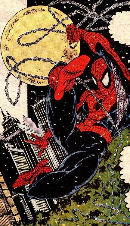 Spider Man Swinging Around In A Snowy Ny Amazing Spider Man 314