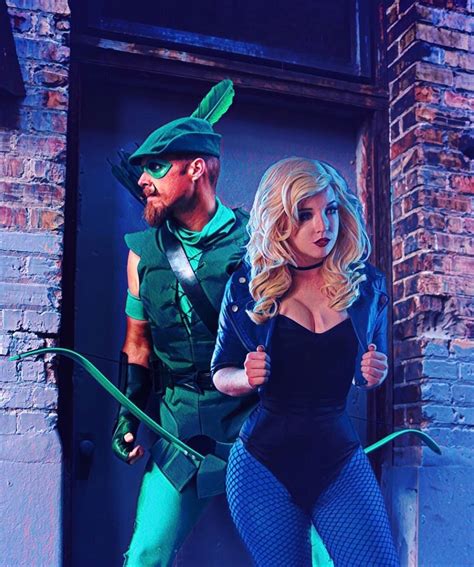 Green Arrow Black Canary Cosplay Dc Cosplay Best Cosplay Cosplay