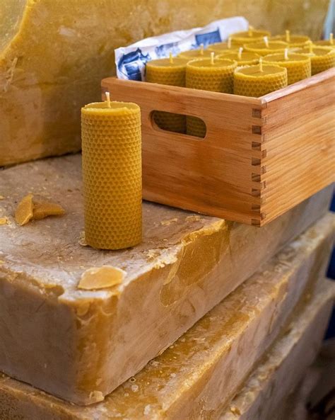 Bougies En Cire Dabeille Naturelle Beeswax Candles Bee Wax