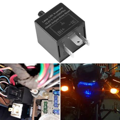 RELAIS FLASH MOTO DEL Facile Utiliser Pour Indicateurs Hyper