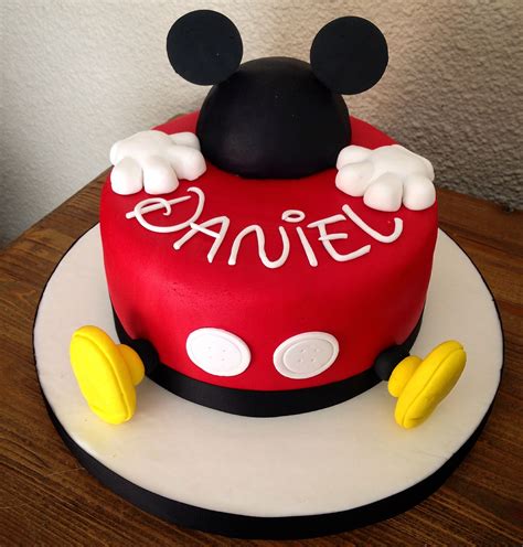 Mickey Mouse Theme Cake