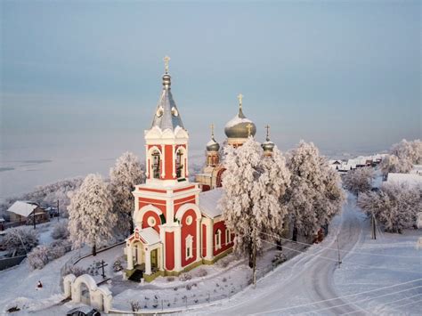 Просек (Лысковский район). Церковь Николая Чудотворца, фотография ...