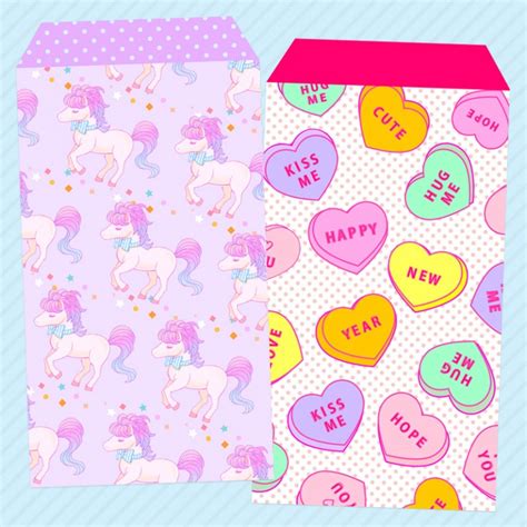 Cute Printable Lucky Money Envelopes - Super Cute Kawaii!!