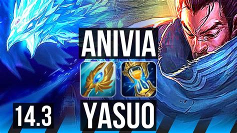 Anivia Vs Yasuo Mid Games Br Master Youtube