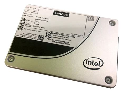 Shouki ThinkSystem 2 5 Intel S4610 480GB Mainstream SATA 6Gb Hot Swap SSD