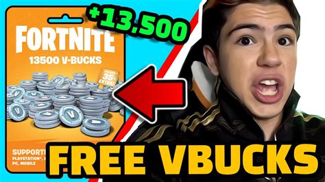 Free V Bucks Codes How To Get Free V Bucks In Fortnite 2023 13500 Youtube