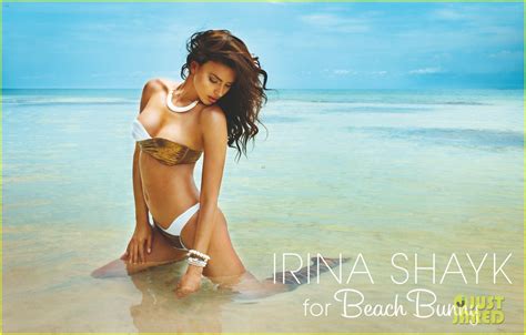 Photo Irina Shayk For Beach Bunny Bikini Campaign Images Video 06 Photo 2937278 Just Jared