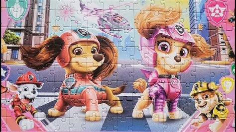 Psi Patrol Film 160 Puzzles Paw Patrol Hanna Dad YouTube