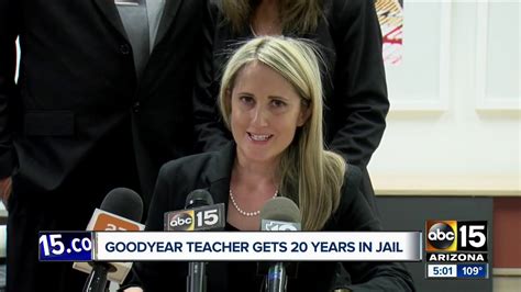 Goodyear Teacher Sentenced To 20 Years In Prison For Sexual Contact With Boy Youtube