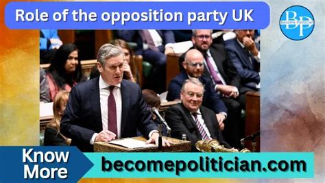 6 Important Role of the opposition party UK