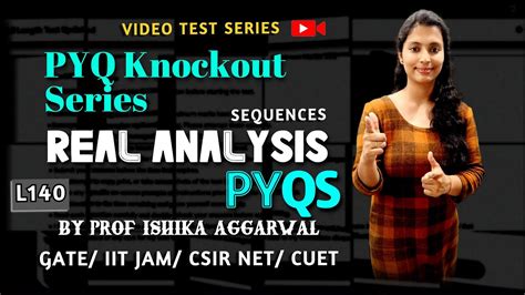 Pyq Knockout Series Sequences Real Analysis Ugc Csir Net Gate Iit