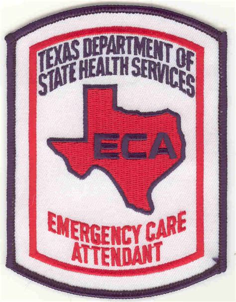 EMS Patch Information Texas DSHS