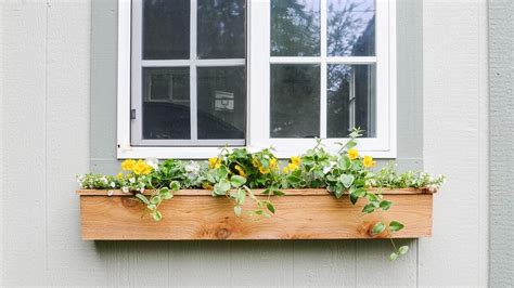 Easy 15 Fixer Upper Style Diy Cedar Window Boxes Joyful Derivatives