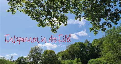 Entspannen In Der Eifel