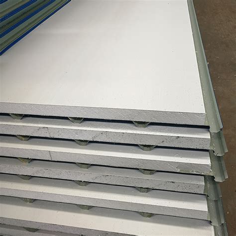 Galvanized Steel Cladding System Roof And Wall Eps Sandwich Panel