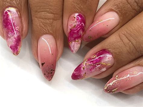 French Manicure Designs With Crystals