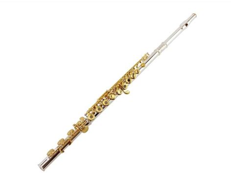 Margewate New Keys Hole Open Flute Cupronickel Silver Plated Body