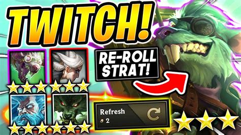 Easy Re Roll 3 Star ⭐⭐⭐ Twitch Strategy Tft Set 6 Guide Teamfight