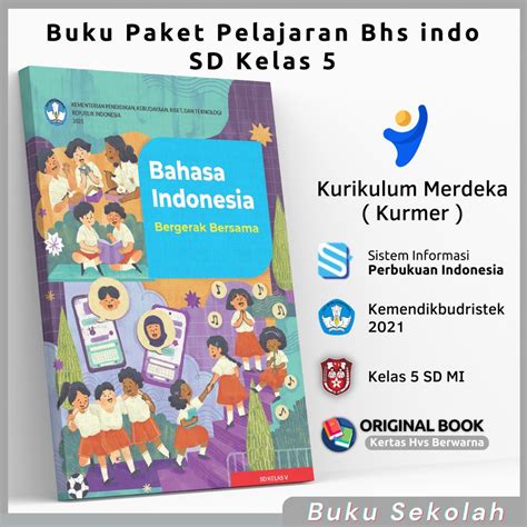 Jual Buku Siswa Bahasa Indonesia Bergerak Bersama Kelas Kls V Sd