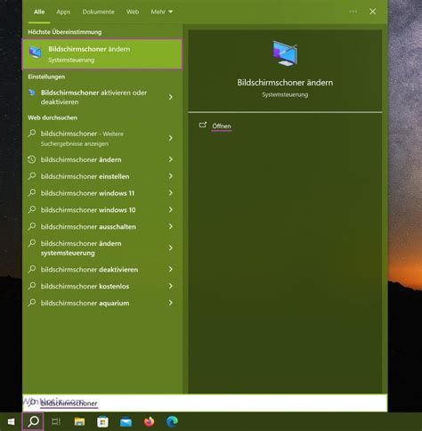 Bildschirmschoner Einstellen Windows Winnotiz