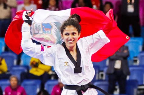 Orgullo Peruano Angélica Espinoza Ganó Medalla De Oro En Los Juegos