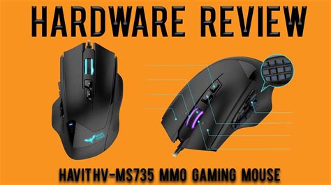 Hardware Review Havit Hv Ms735 Mmo Gaming Mouse Youtube