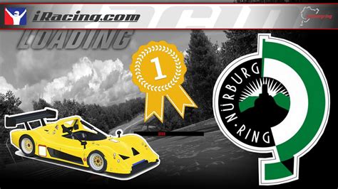 iRacing Nürburgring Nordschleife Radical SR8 Winning my first