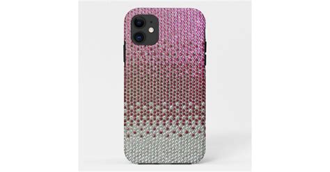 Pink Rhinestone Glitter Bling Iphone 5 Case Zazzle