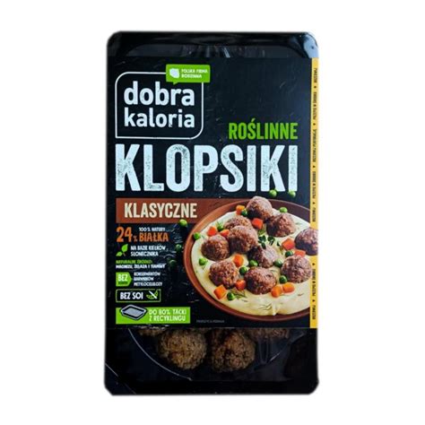 Roślinne klopsiki klasyczne 180g Dobra Kaloria