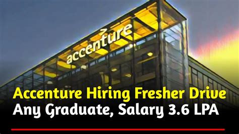 Accenture Off Campus Drive Hiring For Quality Engineer Tester