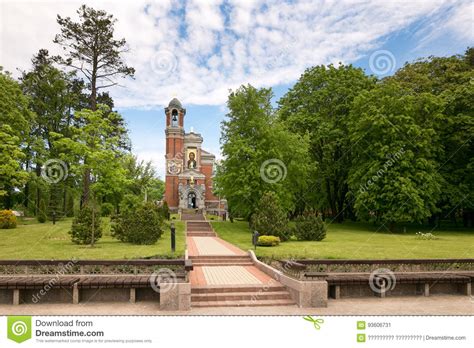 Mir Wit Rusland Mei Mir Castle In Het Gebied Van Minsk