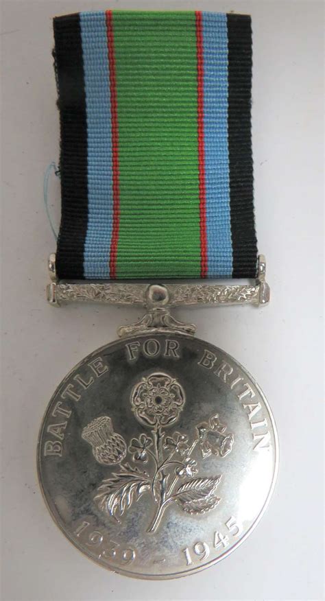 Battle Of Britain Commemorative Medal And Fighter Command Badge