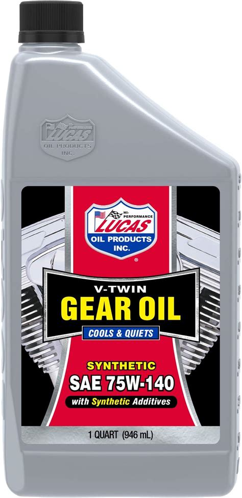 Amazon Lucas Oil Synthetic Sae W V Twin Gear Oil