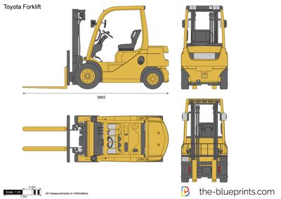 Fork Lift Drawing at GetDrawings | Free download