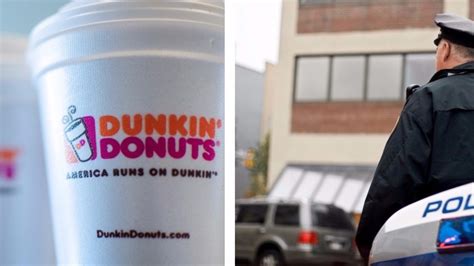 Cop Lives Out Classic Trope Stops Bad Guy During Trip To Dunkin Donuts