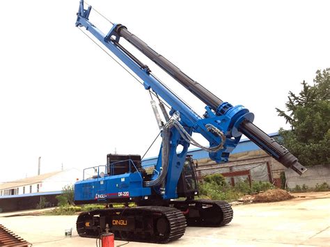 Crawler Hydraulic Rock Drill Rig For Pile Foundation Dr 220 China